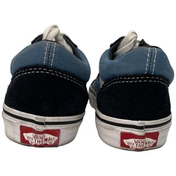 Vans Unisex Kids Old Skool Suede Canvas Casual Skater Trainers Sneakers 2.5 - Picture 9 of 11